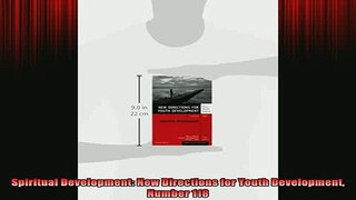 READ book  Spiritual Development New Directions for Youth Development Number 118 Full Free
