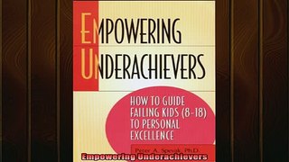READ book  Empowering Underachievers Full Free