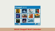 PDF  2010 Chagall Wall Calendar Read Full Ebook