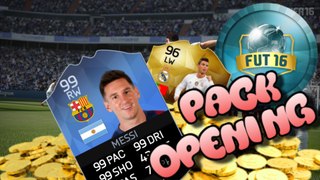 FUT Pack Opening, Fifa pack 2016 messi hunt, too many packs