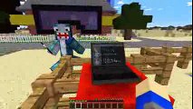 Minecraft Adventures - Sharky _ Scuba Steve - SCHOOL WITH LITTLE LIZARD _ TINY TURTLE