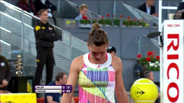 Madrid - Halep et Cibulkova survolent les demi-finales