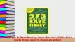 PDF  573 Ways to Save Money Save the cost of this book many times over in less than a day  EBook