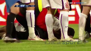 لحظة وفاة اللاعب الكاميرونى باتريك إيكينج - لاعب دينامو بوخارست الرومانى