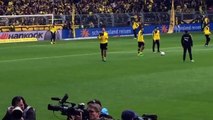 Mats Hummels fan reaction pre-match Borussia Dortmund 5 - 1 Wolfsburg 30.04.2016.