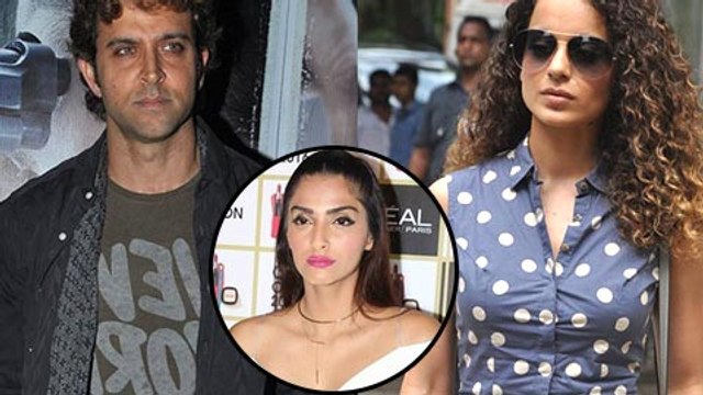 Sonam Kapoor REACTS On Hrithik Roshan Kangana Ranaut UGLY Battle