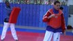 Olympic TaeKwonDO Cut Kick Back Kick Tutorial by Andre Lima