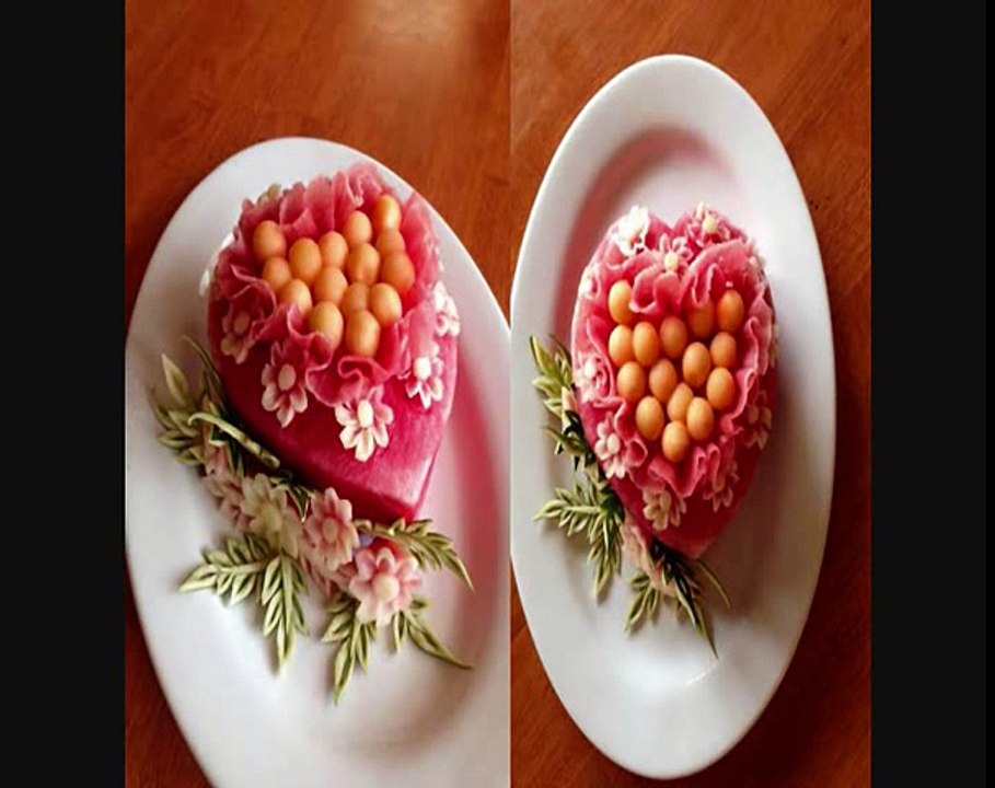 Chuncarve Valentine Cake-แกะสสักเค้กหัวใจ