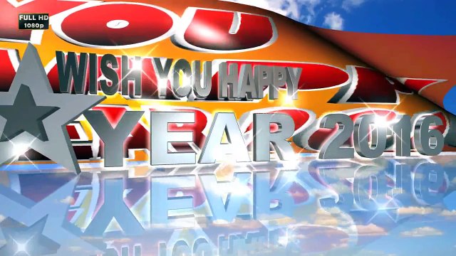 Happy New Year 2016 Happy New Year Animation, New Year Greetings