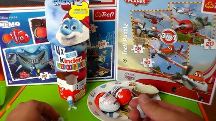 Smurfs 2 Kinder Surprise Eggs Unboxing , Die Schlümpfe , Kinder surprise , toys , smerfy 2