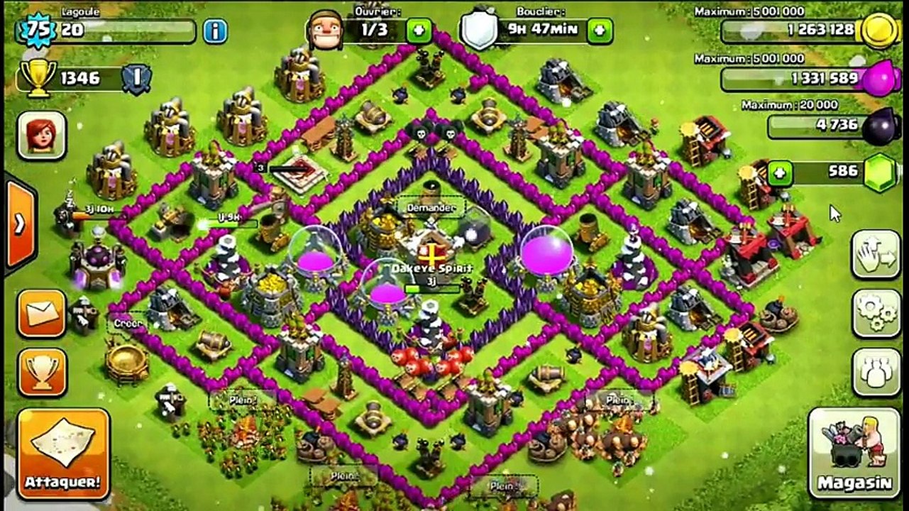 Clash Of Clans-Gobelins #34 (Tours défaillantes)