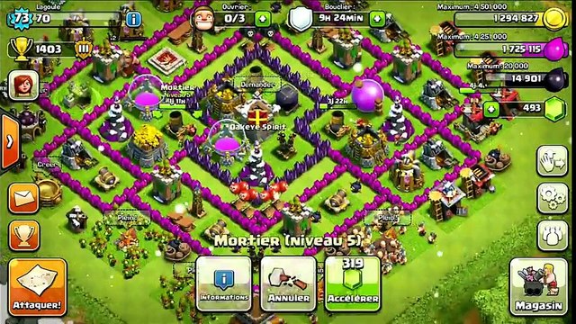 Clash Of Clans-Gobelins #30 (Le Gant d acier)