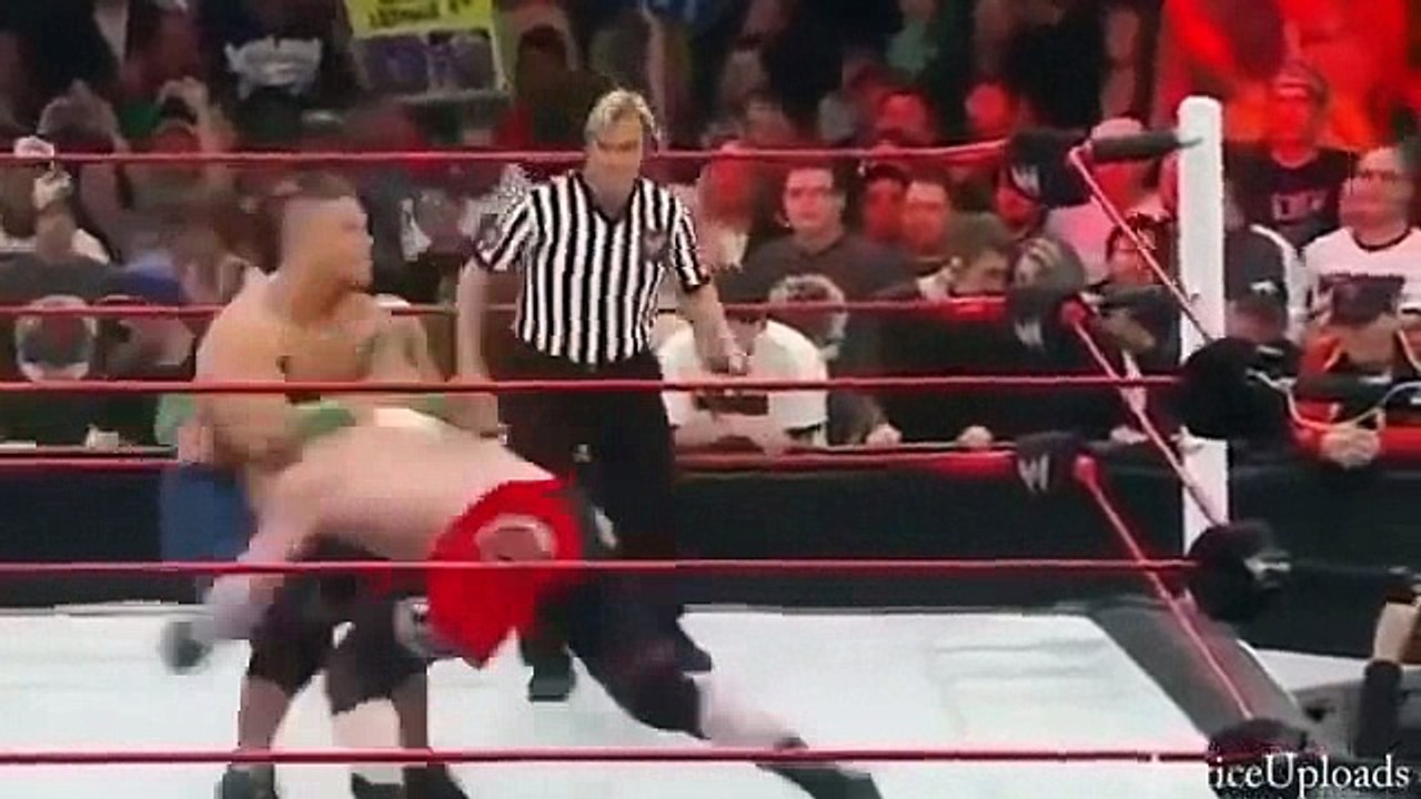 John cena vs brock lesnar summerslam part 1