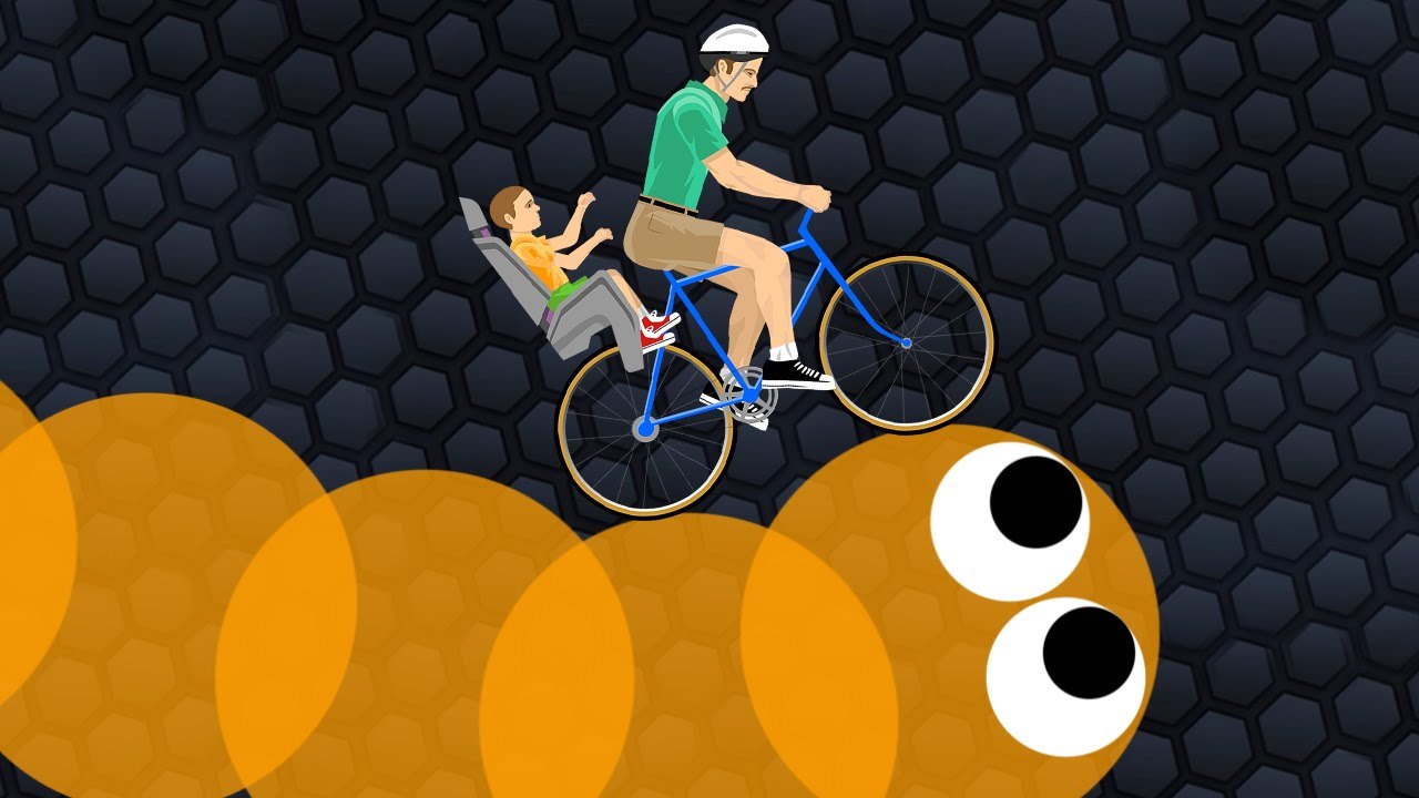 KWEBBELKOP-MODDED SLITHER.IO IN HAPPY WHEELS! (Happy Wheels #54)