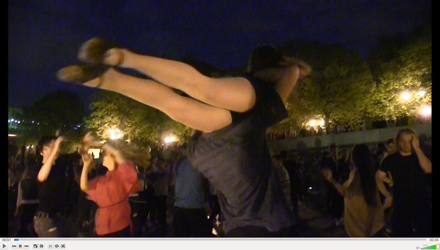 Танцы- Хастл-ОпенЭиры. Парк Горького N 9 06.05.2016