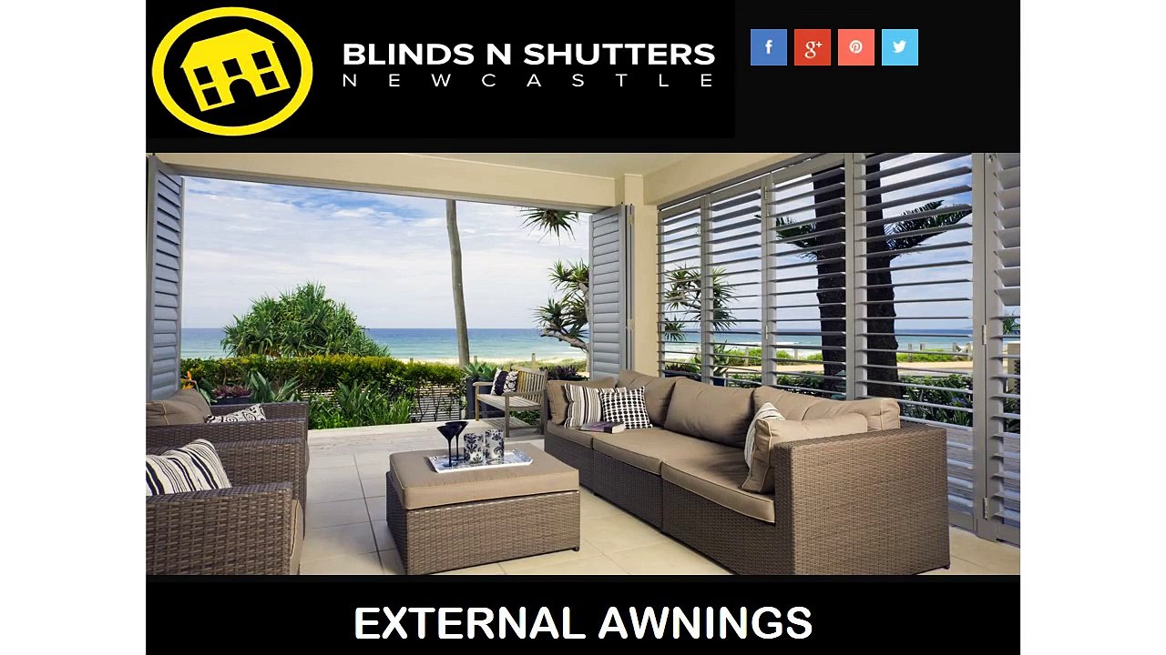 EXTERNAL AWNINGS - Blinds-n-Shutters