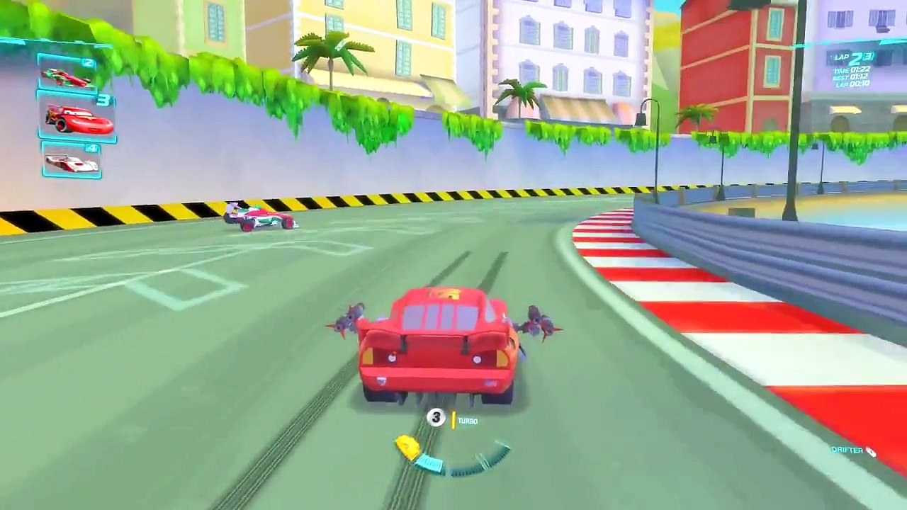 Nursery Rhymes & Lightning Mcqueen CARS 2 racing Tow Mater and Francesco Bernoulli!!