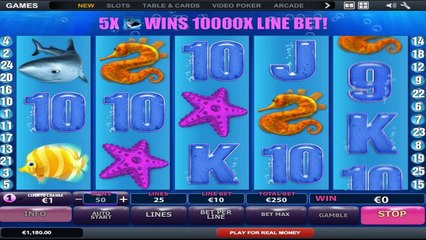 Great Blue ilmainen kasino kolikkopeli Playtech Video Esikatselu