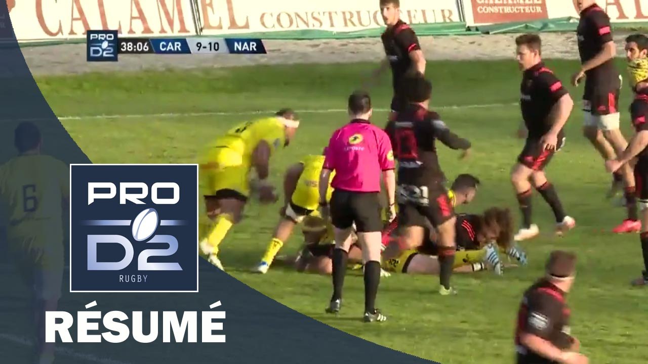 PRO D2 - Résumé Carcassonne-Narbonne: 26-20 - J28 - Saison 2015/2016