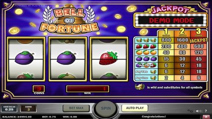 Bell Of Fortune ilmainen kasino kolikkopeli Play n Go Video Esikatselu