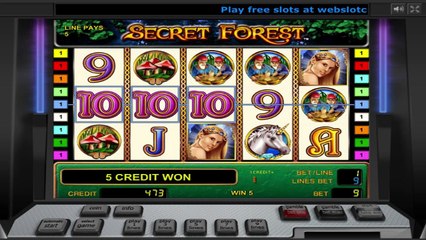 Secret Forest ilmainen kasino kolikkopeli Novomatic Video Esikatselu