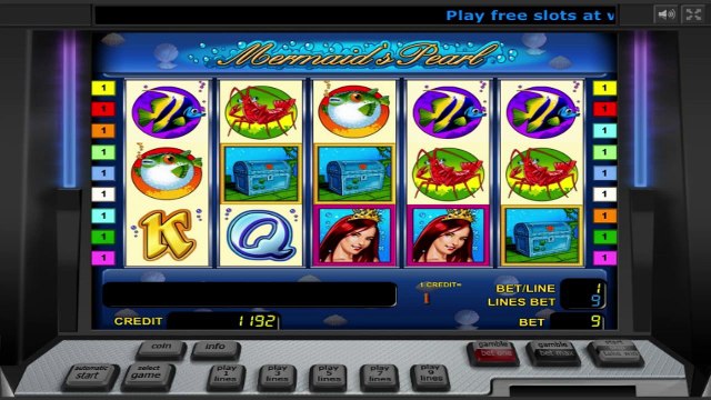 Mermaid's Pearl ilmainen kasino kolikkopeli Novomatic Video Esikatselu