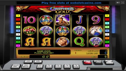 Gryphon's Gold ilmainen kasino kolikkopeli Novomatic Video Esikatselu