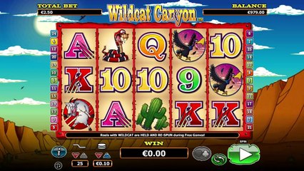 Wild Cat Canyon ilmainen kasino kolikkopeli NextGen Gaming Video Esikatselu