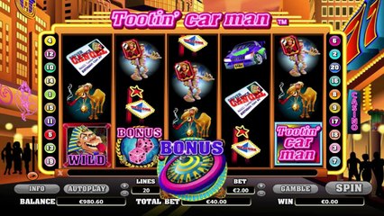 Tootin' Car Man ilmainen kasino kolikkopeli NextGen Gaming Video Esikatselu