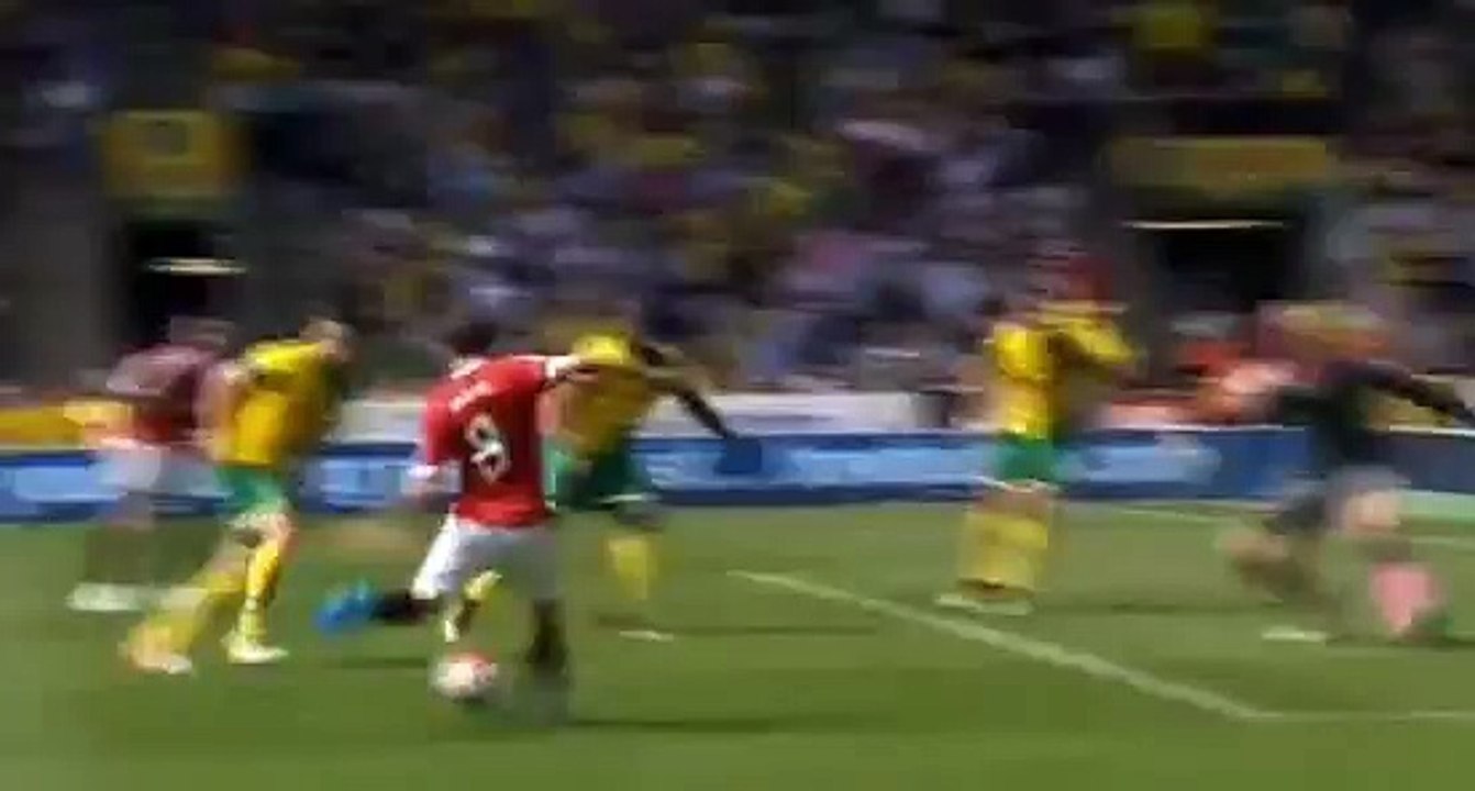 Juan Mata Goal - Norwich City vs Manchester United 0-1 (2016)