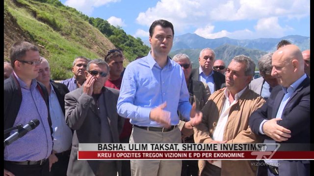 Basha: Ulim taksat, shtojme investimet - News, Lajme - Vizion Plus