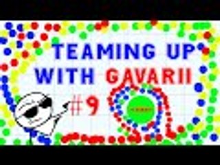 AGAR.IO TEAMING UP WITH GAVARII YOUTUBE