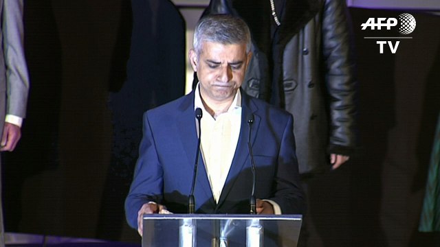 Le travailliste Sadiq Khan élu maire de Londres