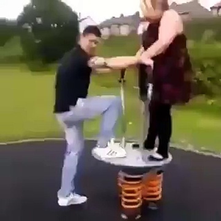 Fat Women in Park
