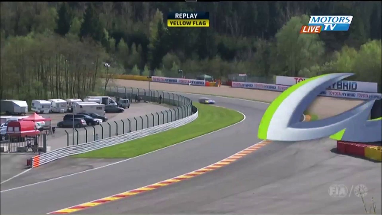 WEC 6 Hours of Spa Aston Martin #95 Big Crash
