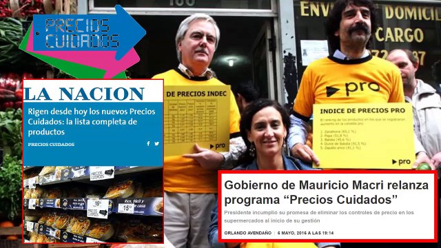 MACRI Y VIDAL SOBRE PRECIOS CUIDADOS NO CREEMOS EN ESAS POLÍTICAS