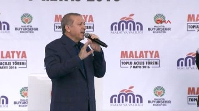 Malatya Cumhurbaşkanı Erdoğan Malatya'da Toplu Açılış Töreninde Konuştu-2
