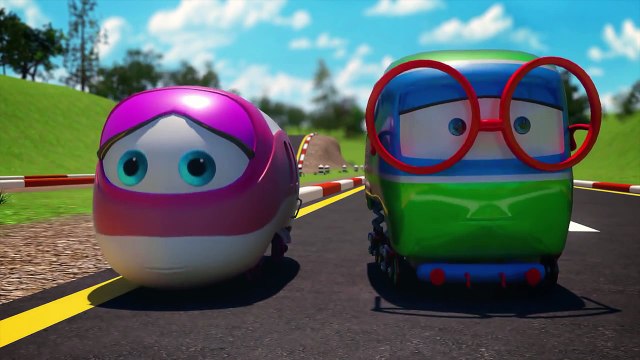 Паровозик Тишка - Кто быстрее? (мультики детям)