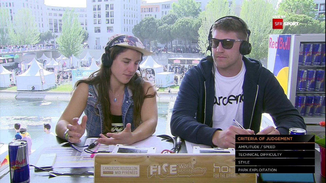 REPLAY FISE World Montpellier 2016 - ROLLER SLOPESTYLE PRO FINAL - ENG