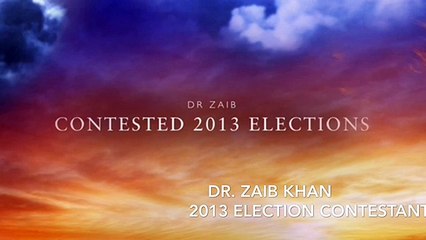 Dr Zaib Khan politics PTI
