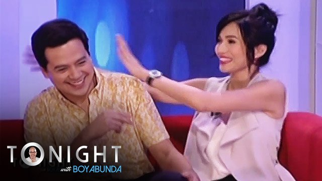 TWBA: John Lloyd Cruz and Jennylyn Mercado working with each other