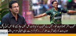 Shoaib Akhtar Jhoota Bohat Hai, Waseem Akram Sharing Funny Incident Of Shoaib Akhter Happend In Calcutta