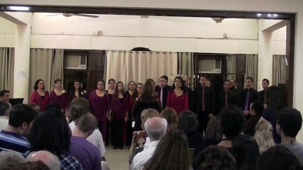 2012-11-24 02 Moran singers ensamble at Sociedad Israelita de Beneficencia San Juan Argentina-The woman of valor אשת חייל