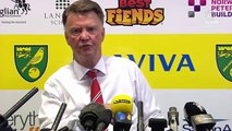 Louis van Gaal Post Match Press Conference - Manchester United 1-0 Norwich