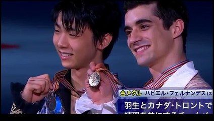 2015　ワールドEX　 羽生結弦　ほのぼの　インタビュー　World EX Yuzuru Hanyu heartwarming interview