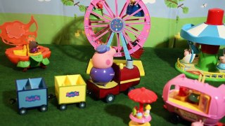 PEPPA PIG FUNFAIR ♥ Peppa Pig Theme Park Big Wheel ♥ Peppa Pig fête foraine: La Grande Rou