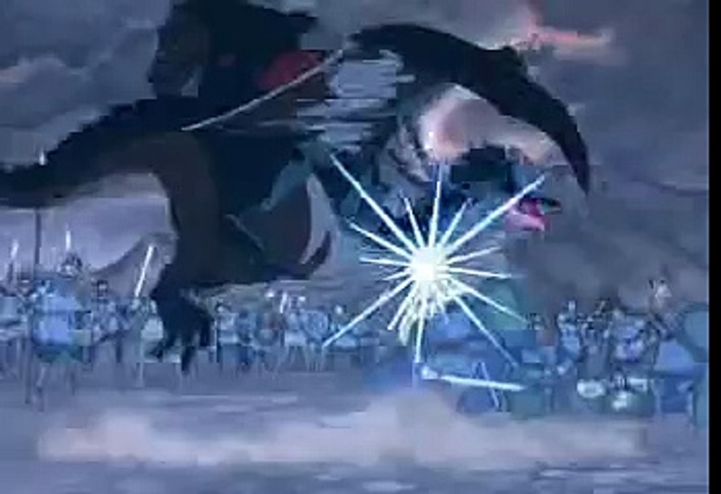 Return of the King (1980) Eowyn defeats the Witch King