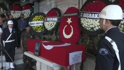 Şehit Düşen Özel Hareket Polisi Ergin Şara Son Yolculuğuna Uğurlandı