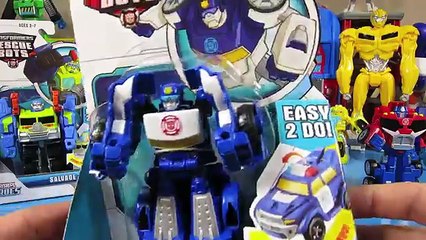 NEW 2016 TRANSFORMERS RESCUE BOTS SALVAGE OPTIMUS