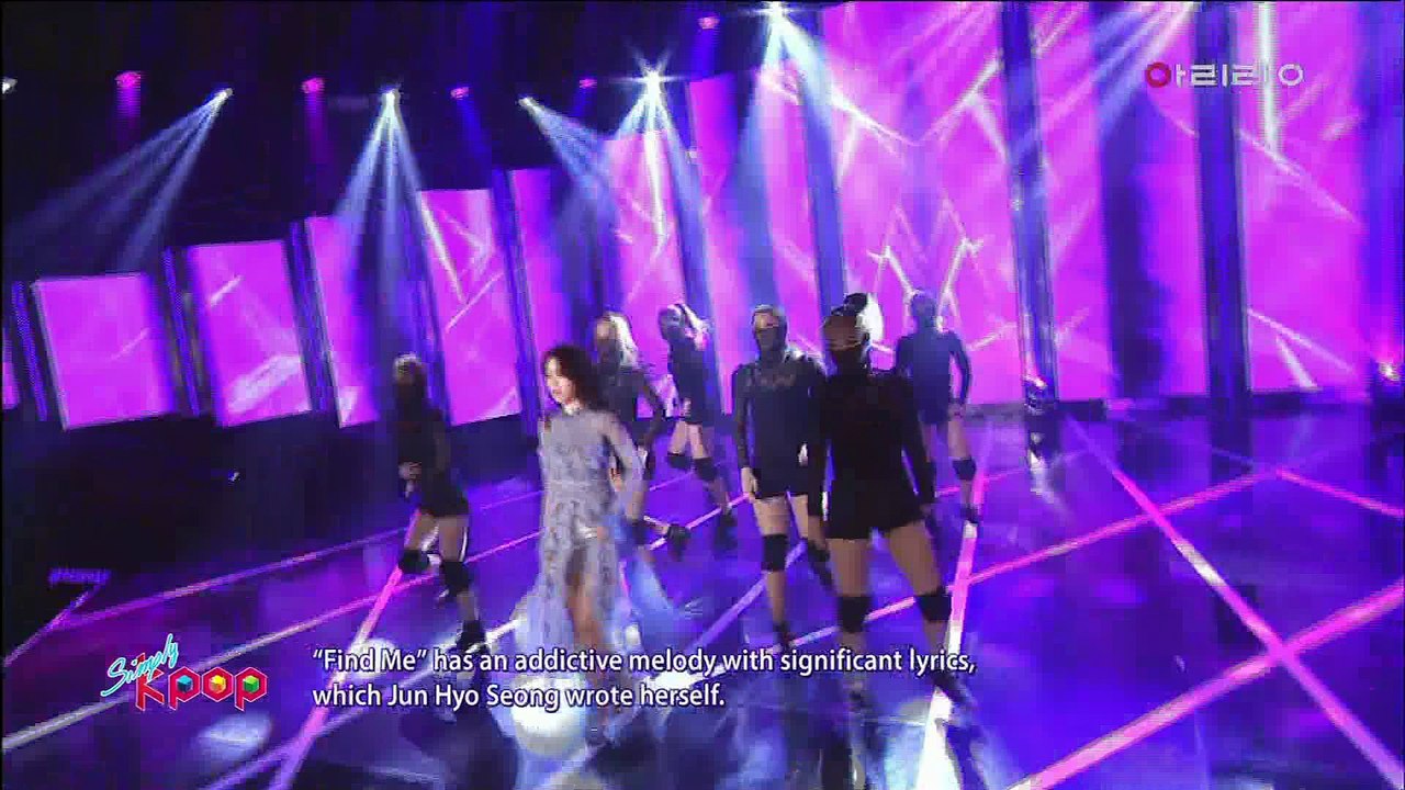 160422 아리랑TV 심플리케이팝 전효성 나를찾아줘 Cut